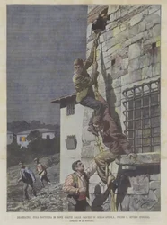 Dramatische nachtelijke ontsnapping van negen gevangenen uit de gevangenis van Serracapriola, nabij S Severo (Foggia)