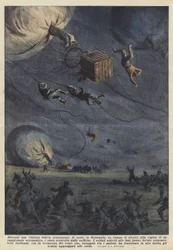 Tijdens een hevige storm die 