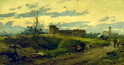 Fracta virtus, door Achille Beltrame