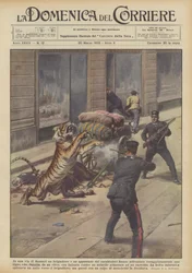 In een straat in Sassari confronteerden een brigadier en een korporaal van de carabinieri