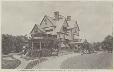 De Woonplaats Van Edison, In De Buurt Van Zijn Laboratorium