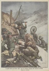 De oorlog op besneeuwde toppen, hoe bergstukken de moeilijkste posities bereiken