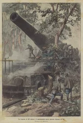 Het antwoord op de Duitse 420, het gigantische nieuwe Franse kanon van 400