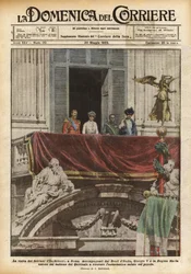 Het bezoek van de Engelse vorsten aan Rome