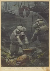 De nieuwe zoektochten van de Artiglio in de wateren van Brest om de schat van de Egypt te bergen