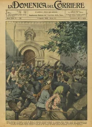 In het stadje Limri, ten noorden van Moskou, hadden de autoriteiten de confiscatie van de kerk bevolen