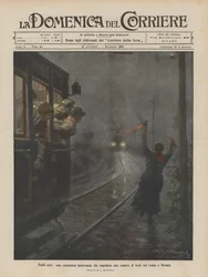 Bescheiden helden, een spoorwegwachter die een treinbotsing tussen Luino en Novara voorkomt