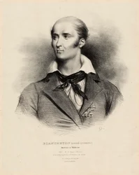 Portret van André-Antoine Blancheton