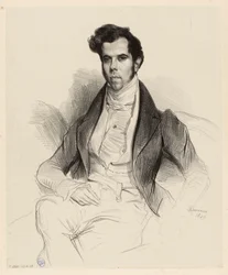 Portret van Horace Say (1794-1860), econoom en afgevaardigde