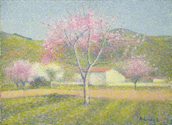 Een Boomgaard in de Lente, Bloeiende Appelbomen, ca. 1920-29