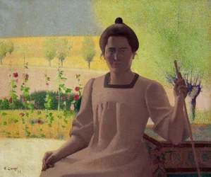 Contrejour – Portret van de vrouw van de kunstenaar