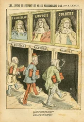 Illustratie van Achille Lemot in Le Pelerin