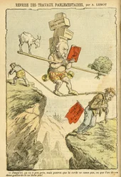 Illustratie van Achille Lemot in Le Pelerin