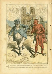 Illustratie van Achille Lemot in Le Pelerin