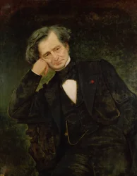 Portret van Hector Berlioz (1803-69)