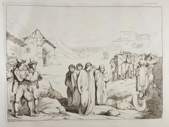 Zakkenrace aan de rand van Rome