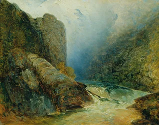 De Duivelsmuur bij Hohenfurt (Kienberg)