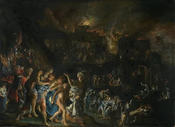 De brand van Troje