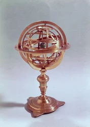 Armillairsfeer gemaakt volgens het Ptolemeïsche systeem, Rome, 1648