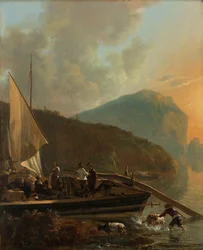 Italiaans Rivierlandschap