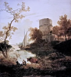 Toren aan een kust