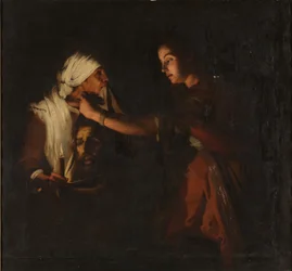 Judith met het hoofd van Holophernes