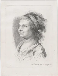Portret van Maria Anna Schaubach, 1785