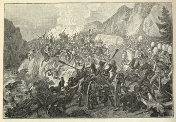 De Slag bij de Katzbach op 26 augustus 1813