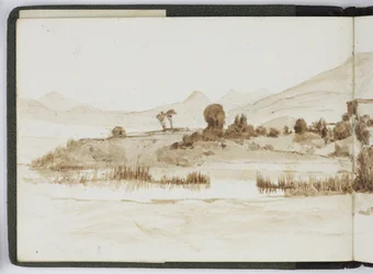 Schetsboek van aquarellen, Tekeningen en Notities, Mexico, 1896-1898