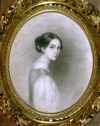 Portret van Léopoldine Hugo (1824-43)