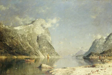 Een Fjordscène