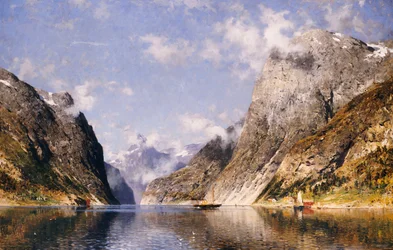 Een Noorse fjord