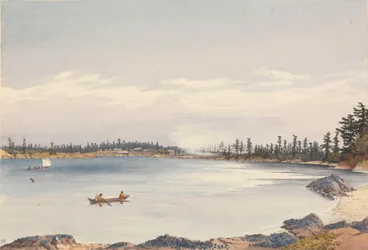 Victoria Settlement, Vancouver Island, 13 augustus 1851 [Canada]