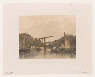 Gezicht op de Zwanenburgwal