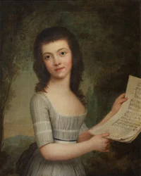 Portret van juffrouw Wittfooth, 1789