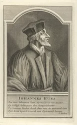 Portret van John Hus, ca. 1710