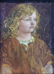 Portret van Adriana, dochter van de kunstenaar
