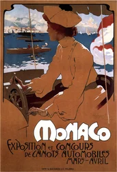 Monaco: Expositie van Automobielboten