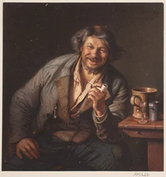 Een blije zeeman