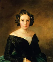 Portret van een dame