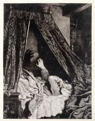 Adams pijnlijke droom, bij "De gebroken kruik" van Heinrich von Kleist