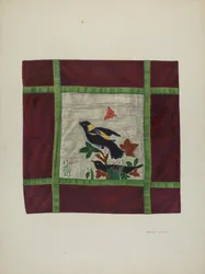 Applique Sprei (detail), 1941