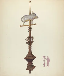 Weervaan Finial, ca. 1941
