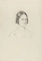 De vrouw van de kunstenaar, Johanne Tidemand