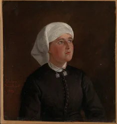 Portret van Elseberg Herrestvedt