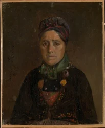 Portret van Ingeborg Skjønne uit Numedal
