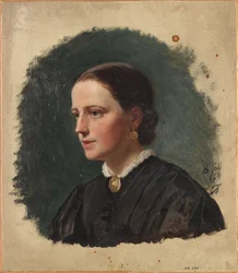 Portret van mevrouw Duus