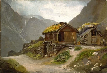 Uitzicht vanaf Gudvangen