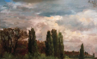 Uitzicht in het Park van Prins Albrecht