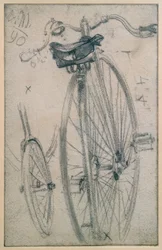 Studies van de hoge fiets, technische details